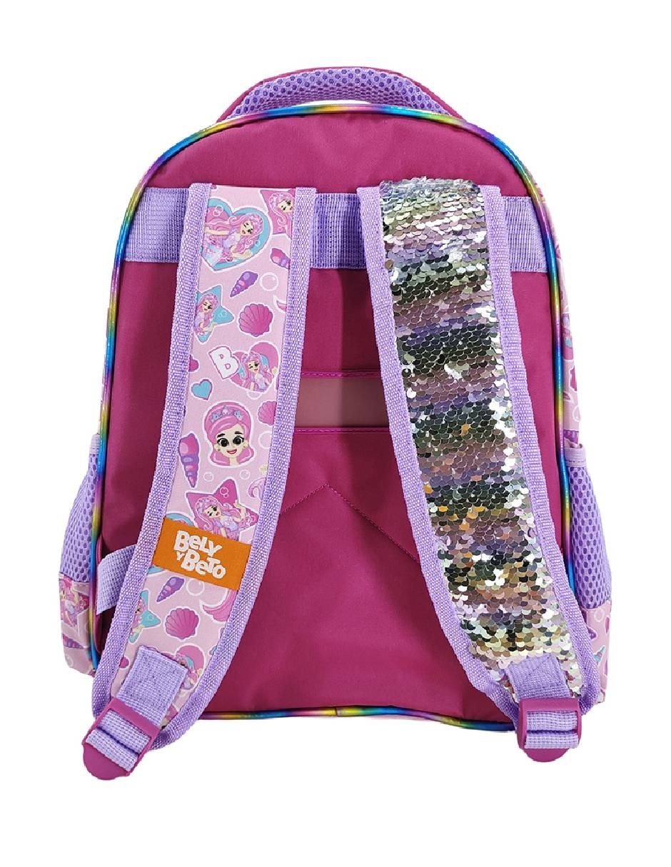 Mochila escolar Bely y Beto Fotorama Sirena Bely unisex