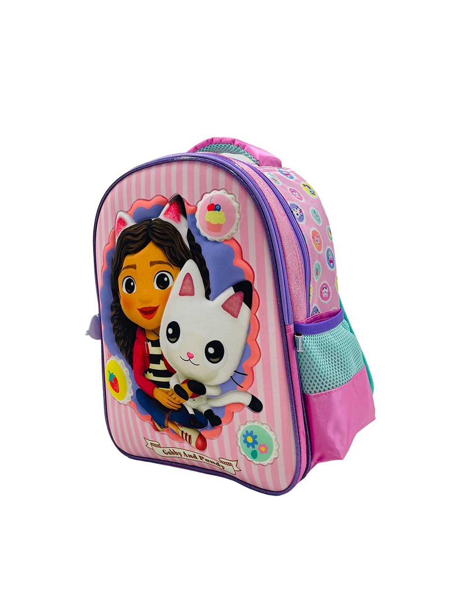 Mochila escolar Gabby's Dollhouse Patches 3