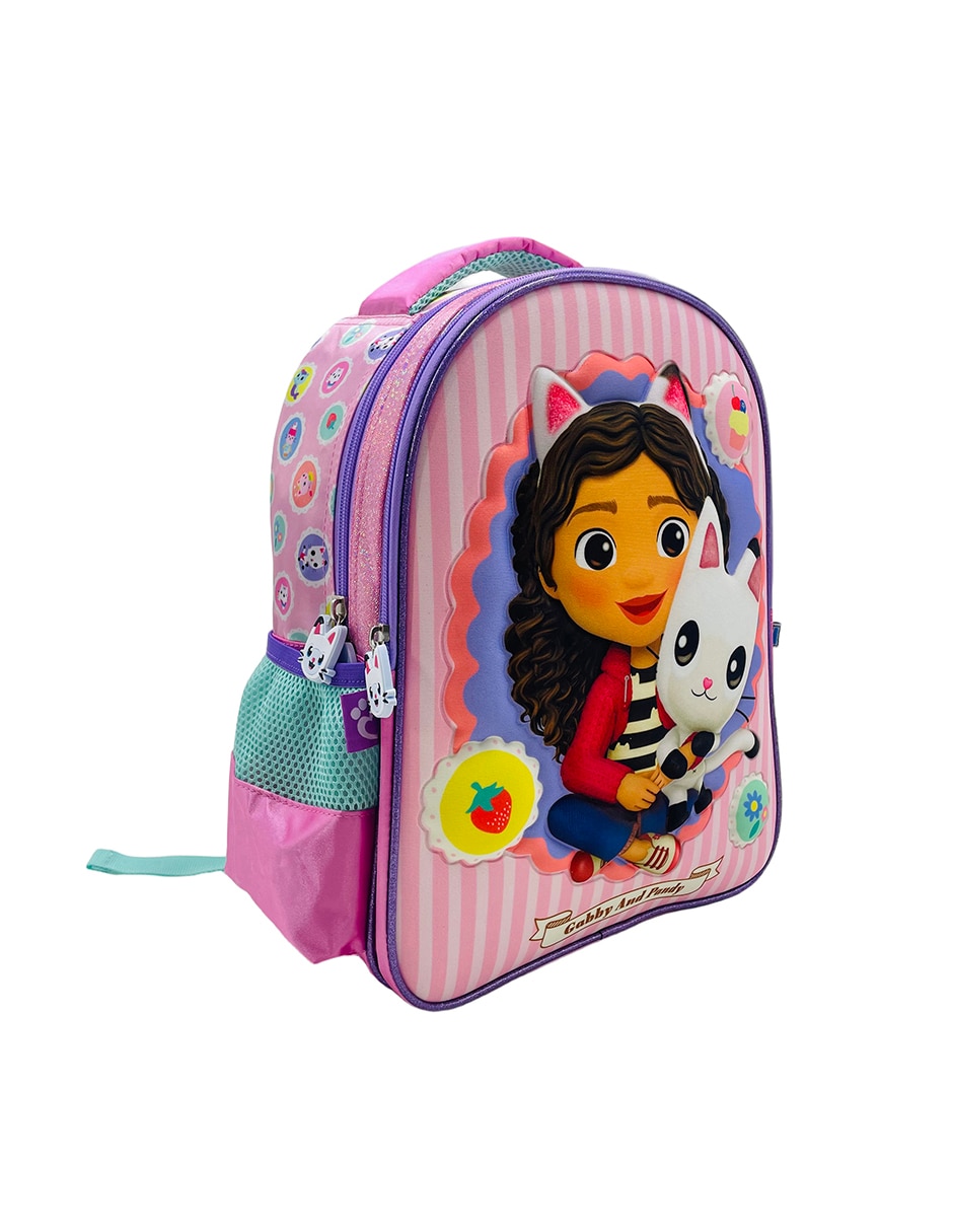 Mochila escolar Gabby's Dollhouse Patches 4