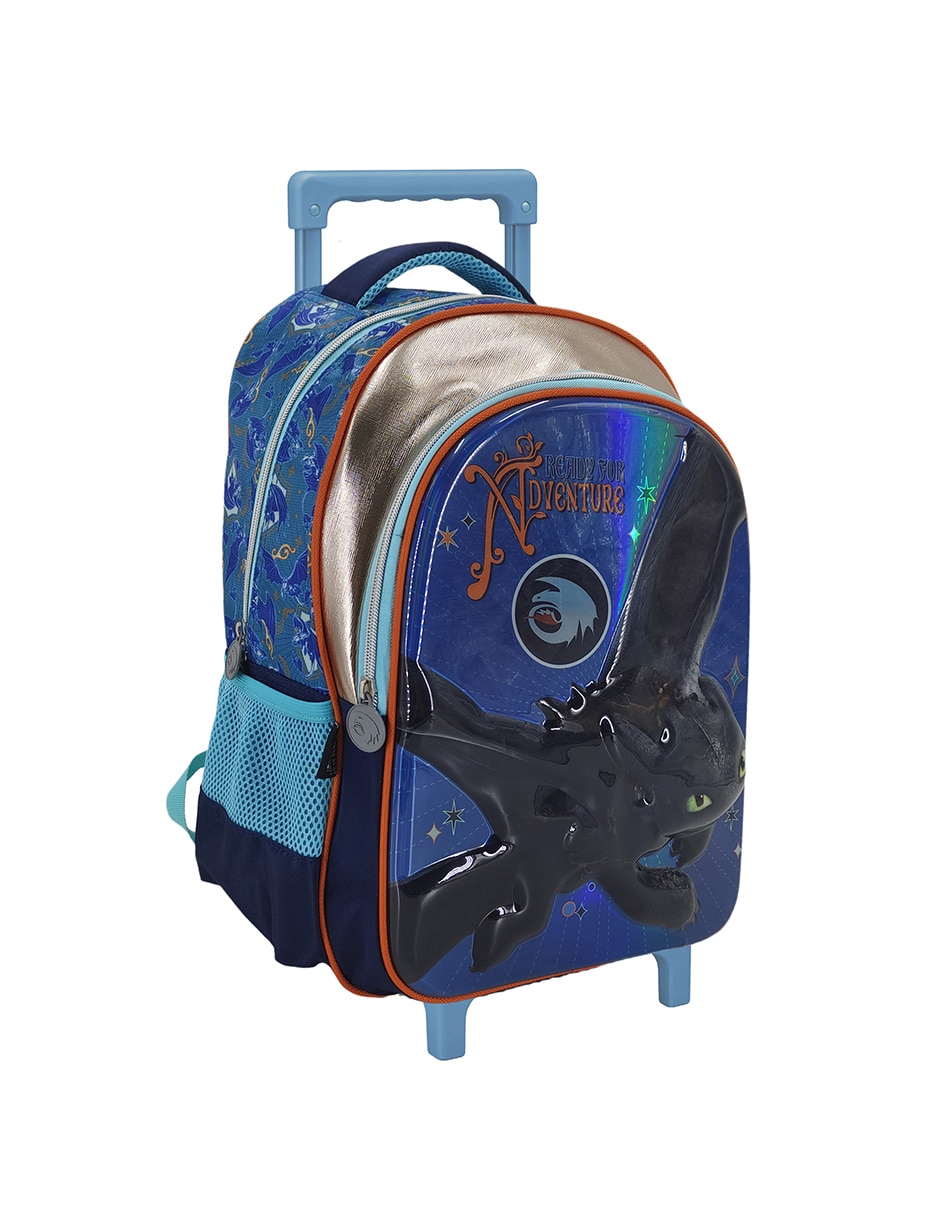 Mochila con ruedas escolar ready for adventure unisex