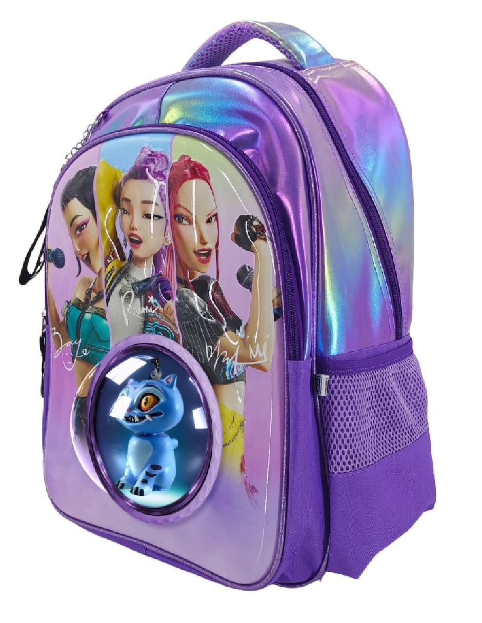 Mochila escolar Bubbles Huntrix para niña 3