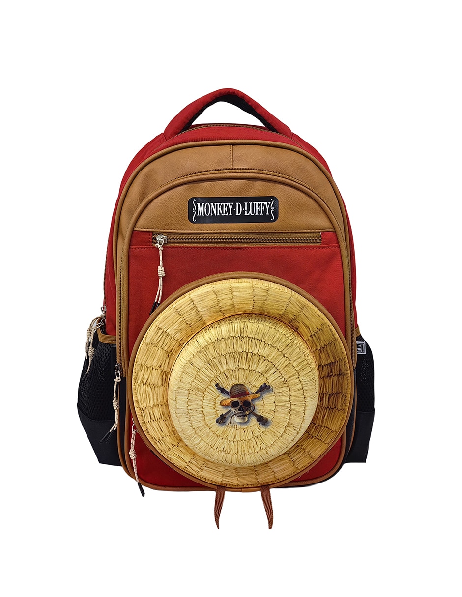 Mochila con portalaptop One Piece Sombrero De Paja 1
