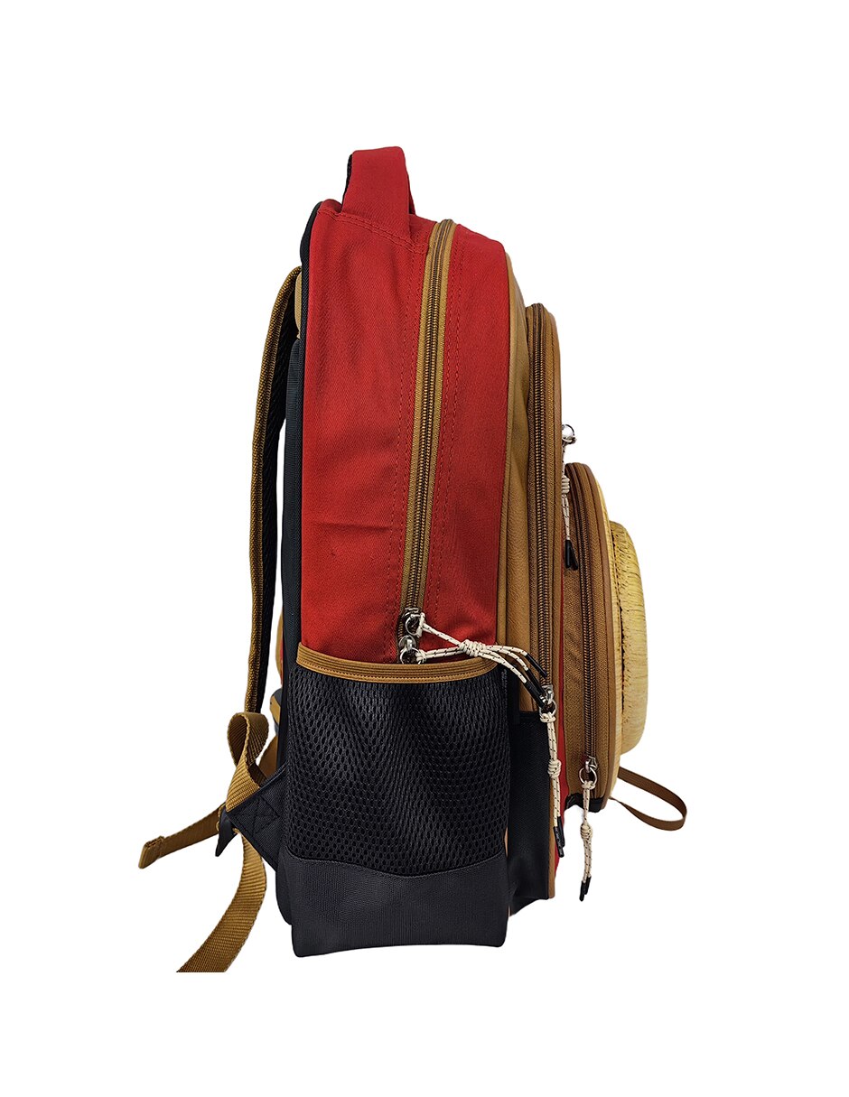 Mochila con portalaptop One Piece Sombrero De Paja 4