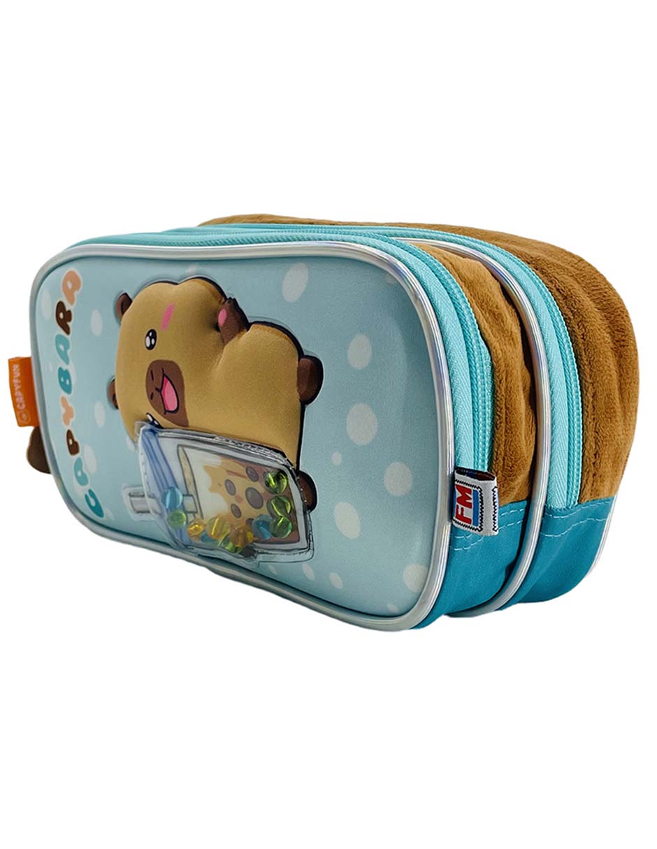 Lapicera Fotorama Capy Bobba Tea Capibara unisex