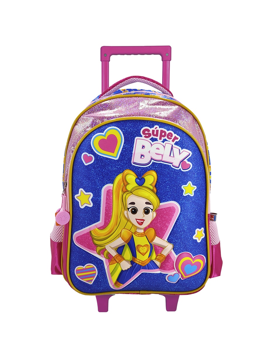 Mochila con ruedas escolar Bely y Beto