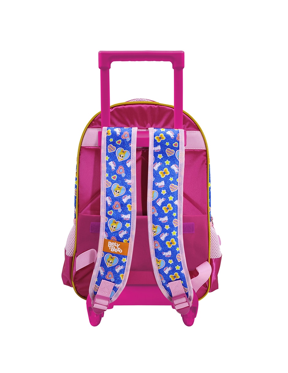 Mochila con ruedas escolar Bely y Beto 2