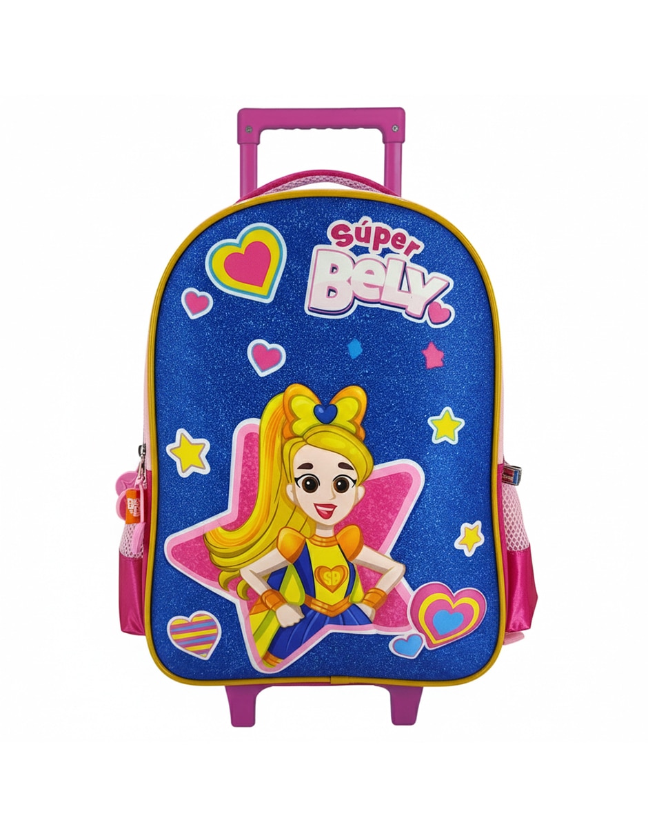 Mochila con ruedas escolar Bely y Beto
