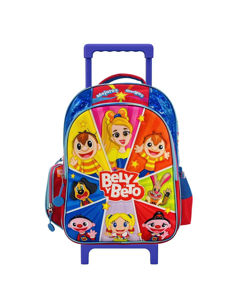Mochila con ruedas escolar bely y beto Fotorama mejores amigos unisex