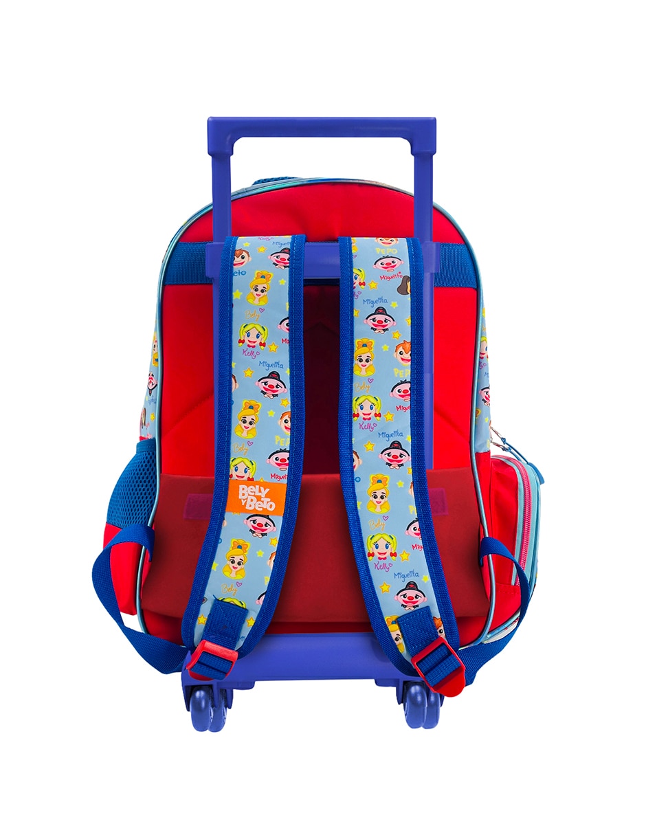 Mochila con ruedas escolar bely y beto Fotorama mejores amigos unisex
