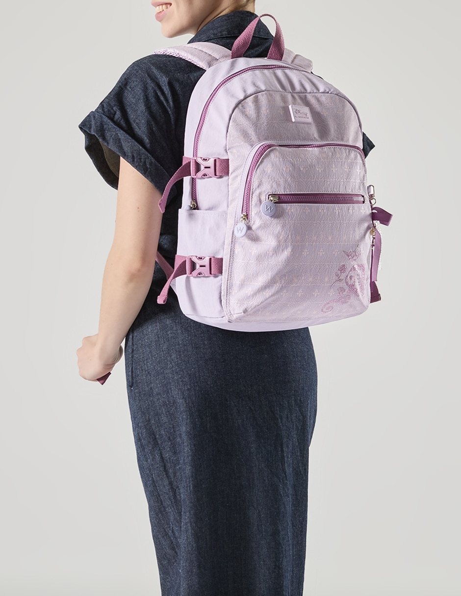 Mochila backpack princesas tanjirou para niña 3
