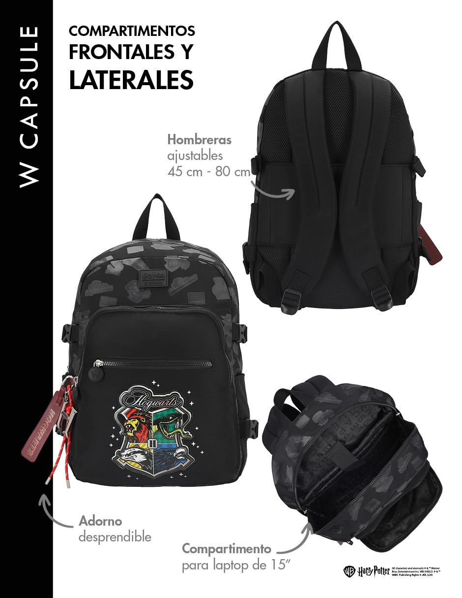 Mochila backpack harry potter desdemona para niña 4