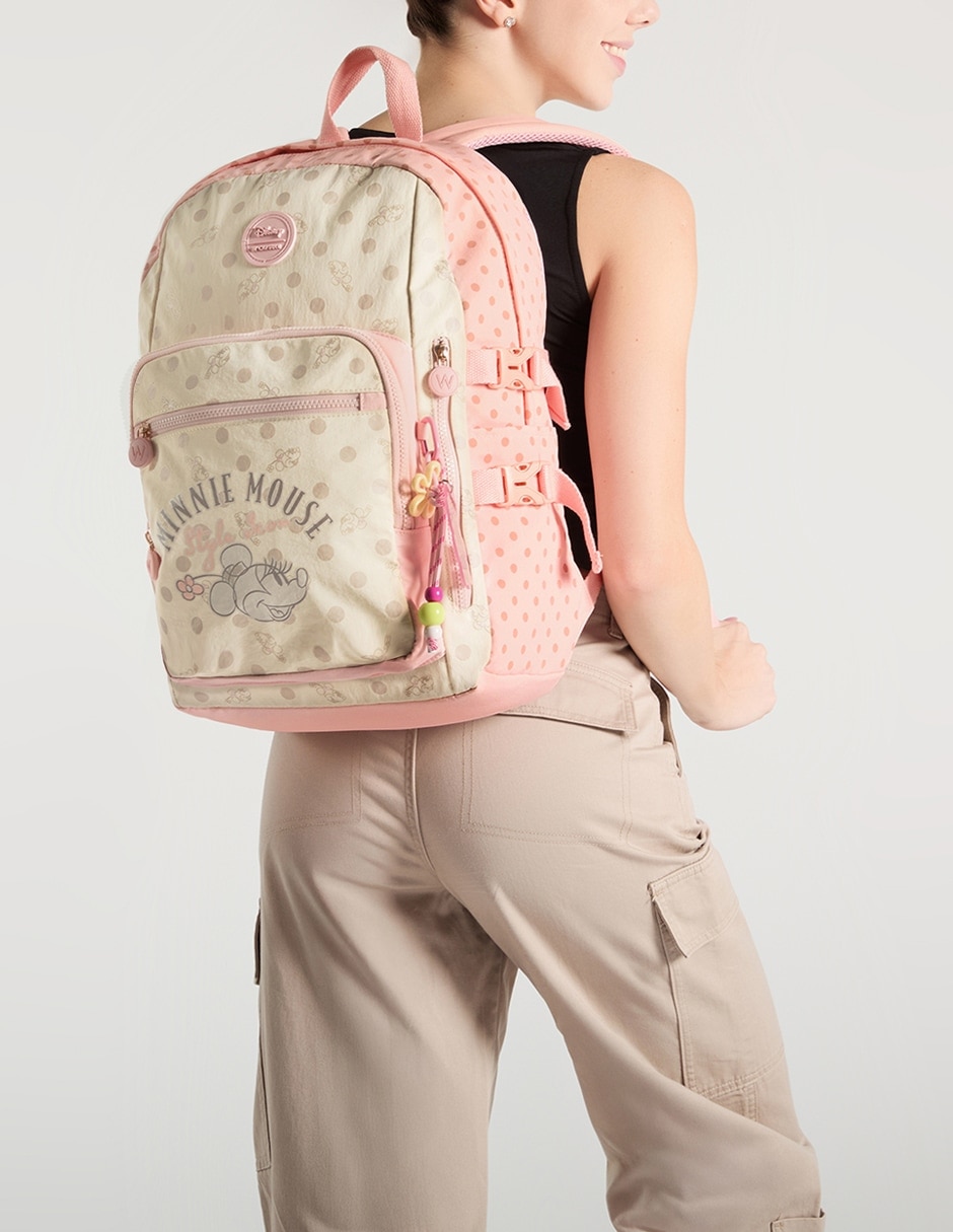 Mochila backpack minnie mouse lelouch para niña 6