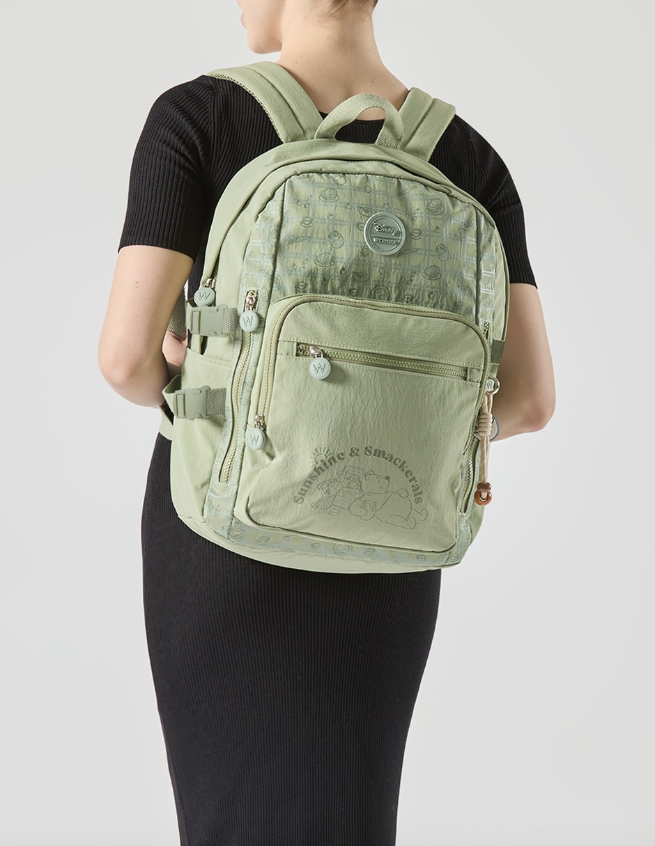 Mochila casual Winnie Pooh BTS para mujer 4