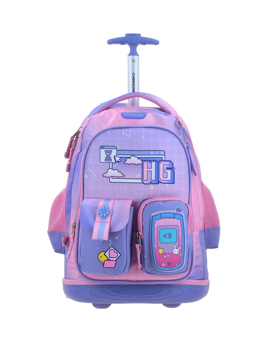 Mochila con ruedas escolar Kwai