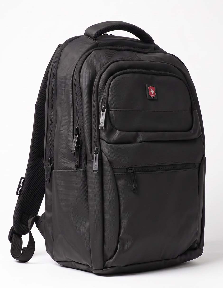 Mochila escolar royal swiss onix unisex