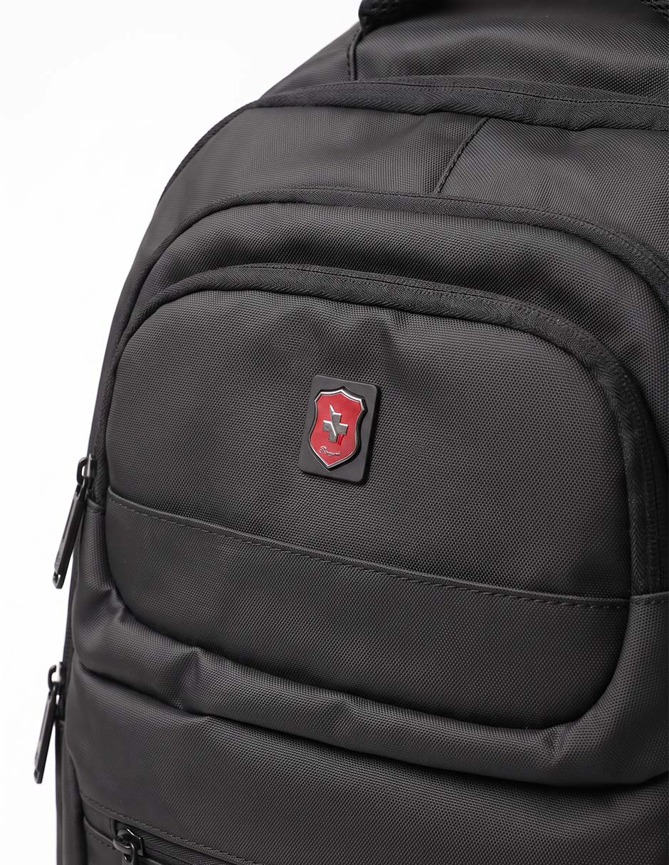 Mochila escolar royal swiss onix unisex