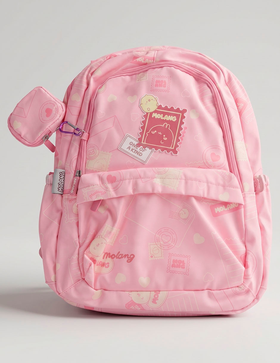 Mochila escolar Molang para niña 1