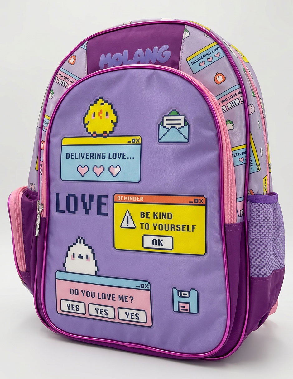 Mochila escolar Molang para niña 1
