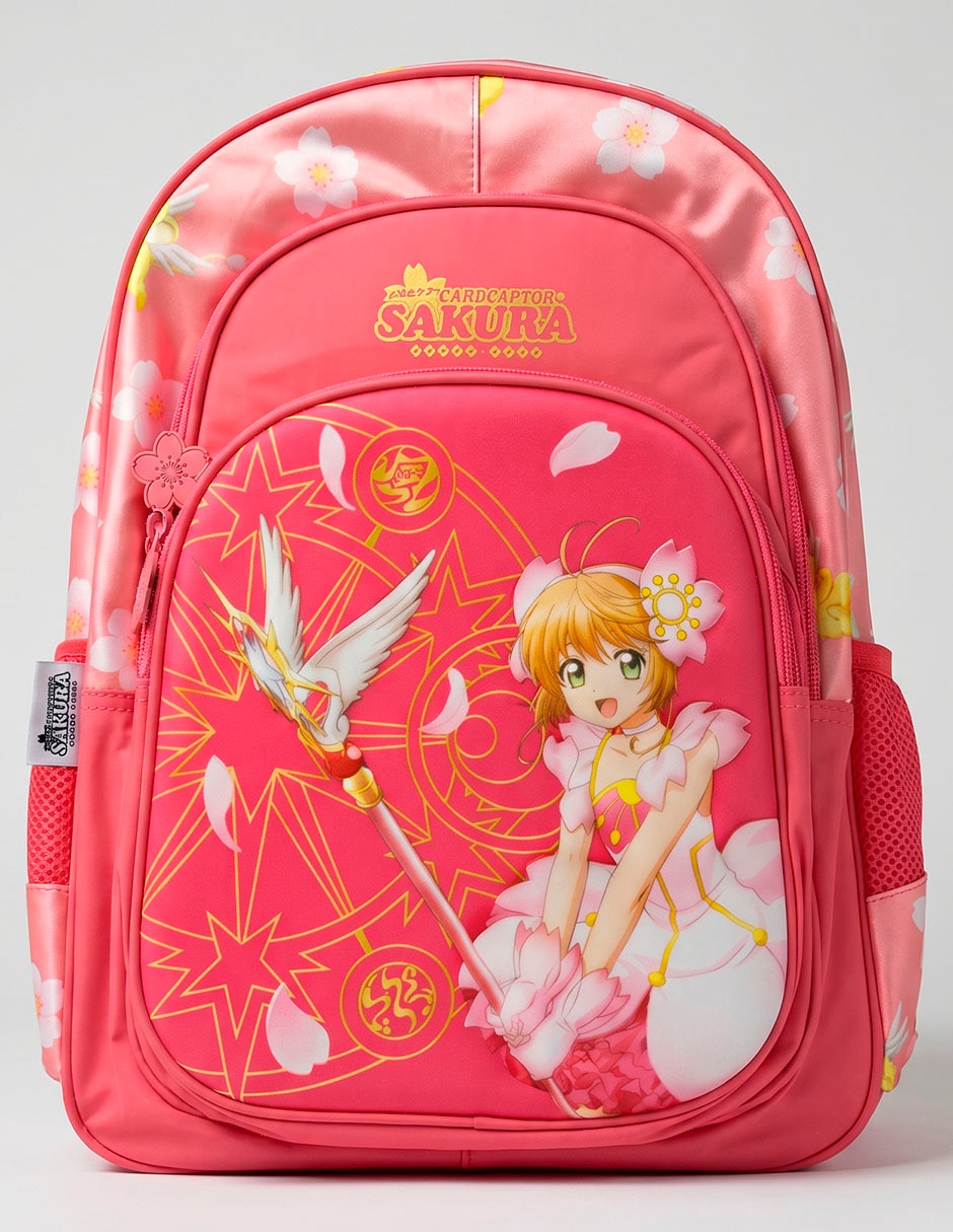 Mochila escolar Sakura Cardcaptor para niña 1