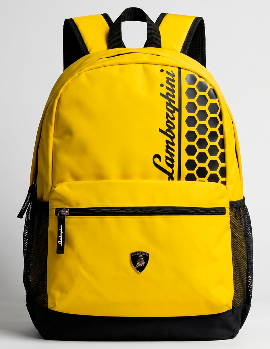 Mochila escolar lamborghini para niño 1