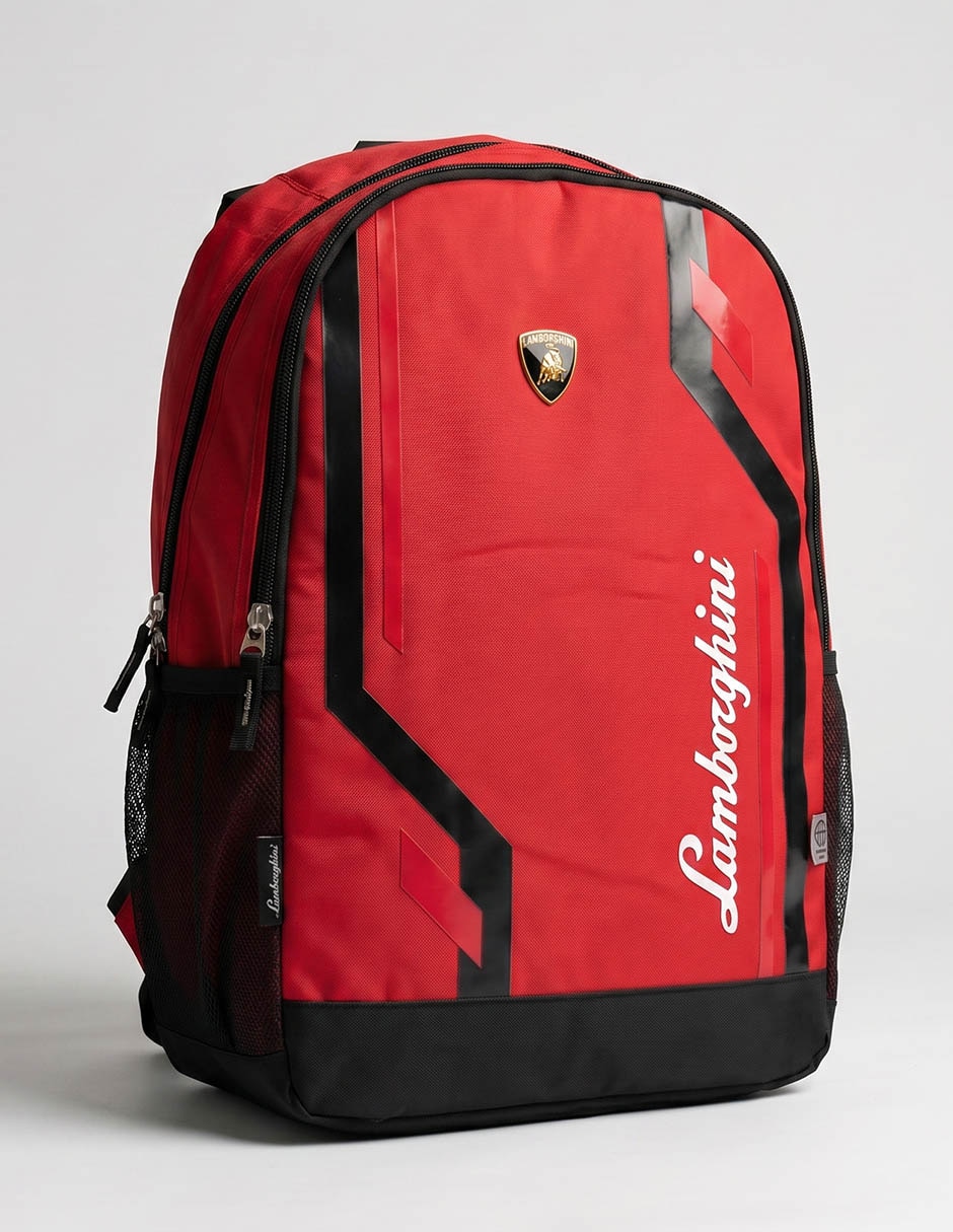 Mochila lamborghini escolar para niño