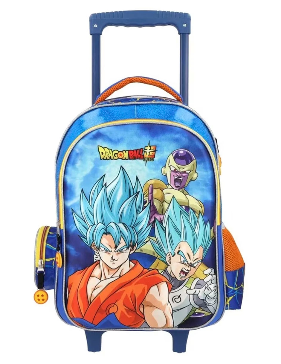 Mochila con ruedas escolar Dragon Ball Super para niño 1
