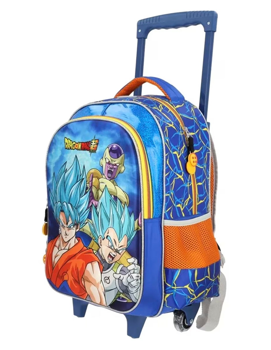 Mochila con ruedas escolar Dragon Ball Super para niño 3