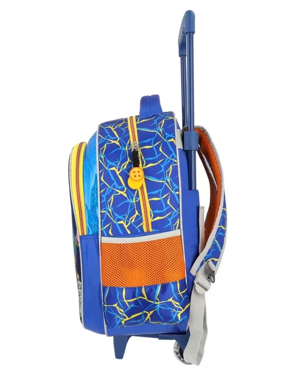 Mochila con ruedas escolar Dragon Ball Super para niño 4
