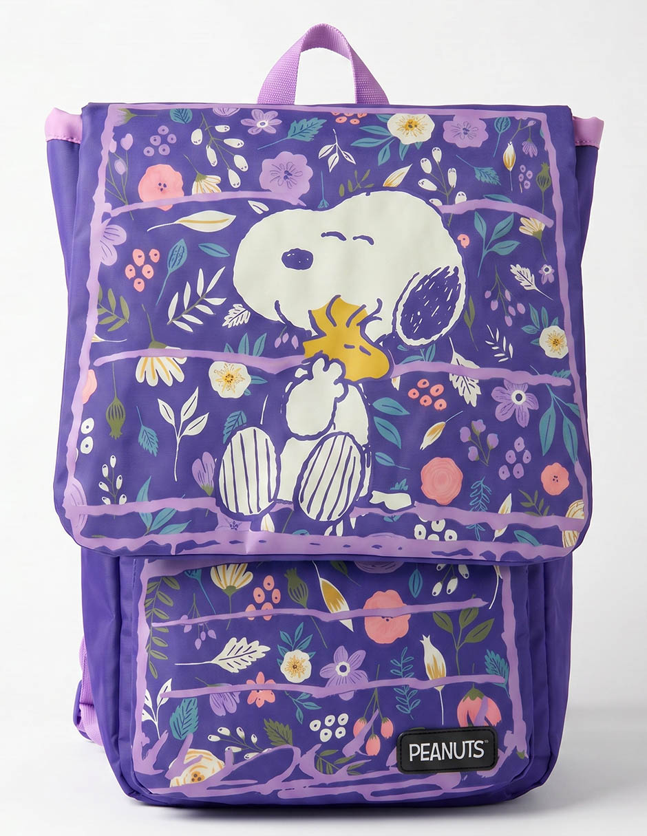 Set mochila escolar Snoopy Peanuts para niña 1