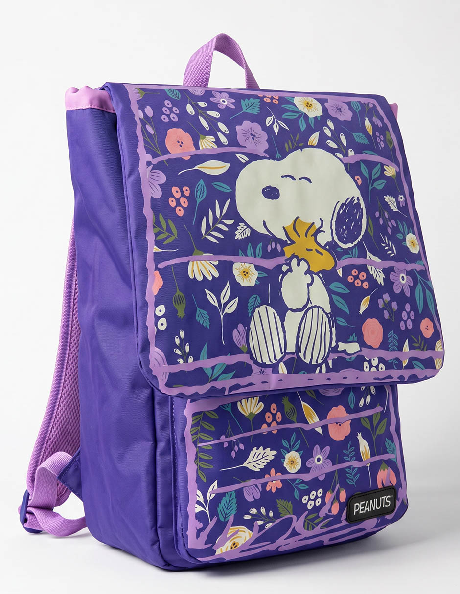 Set mochila escolar Snoopy Peanuts para niña 2