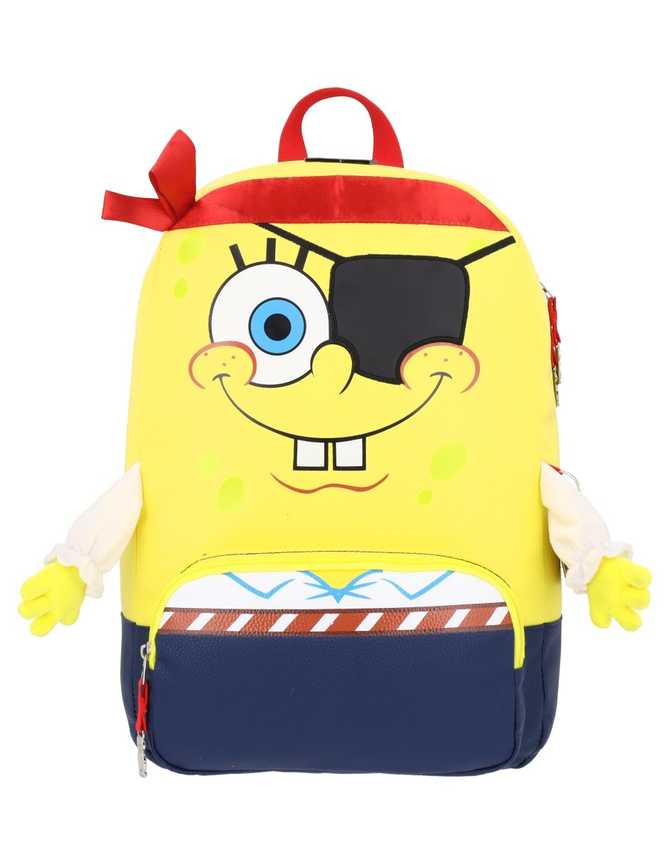 Mochila escolar bob esponja bob045 no 'para' unisex