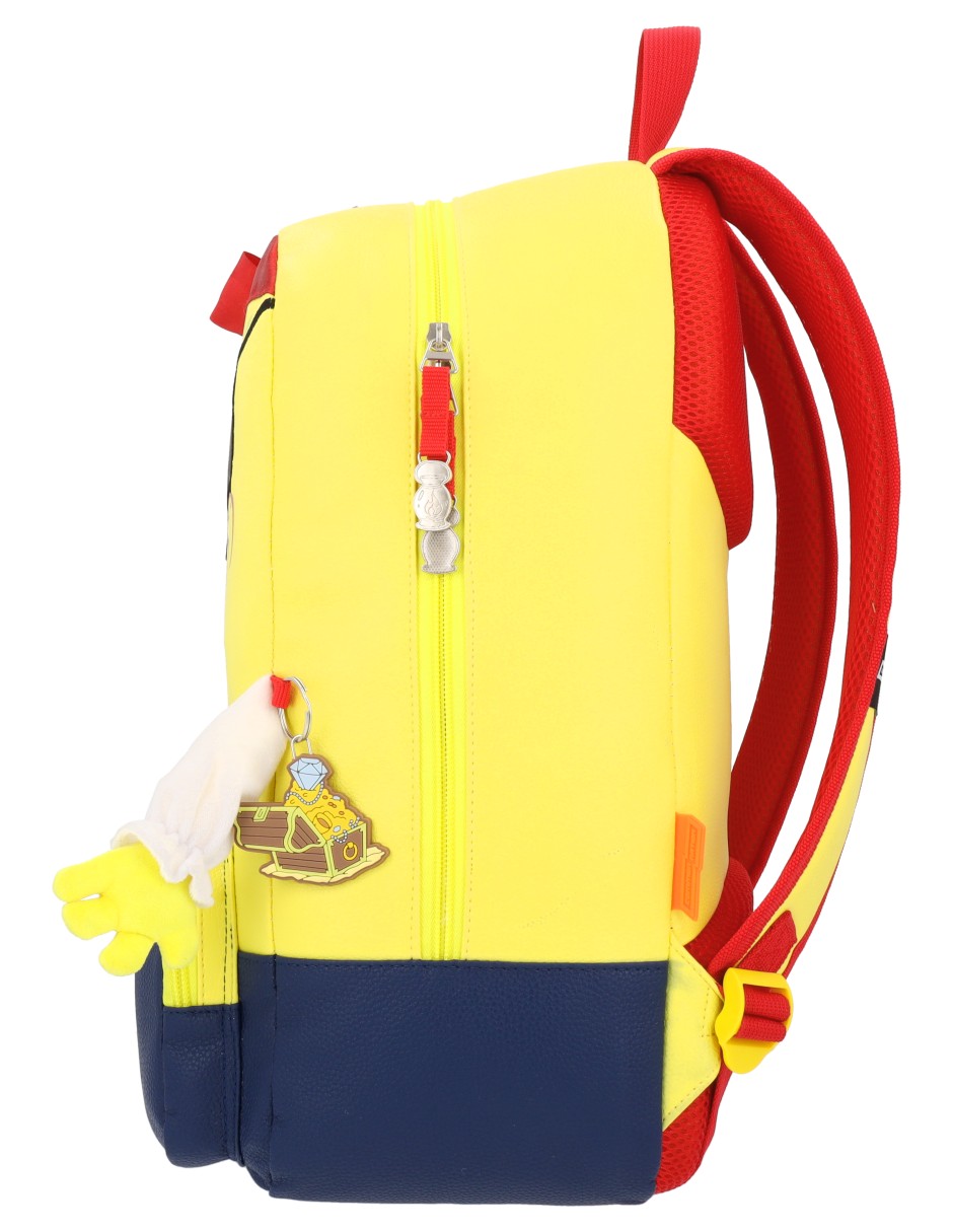 Mochila escolar bob esponja bob045 no "para" unisex 2
