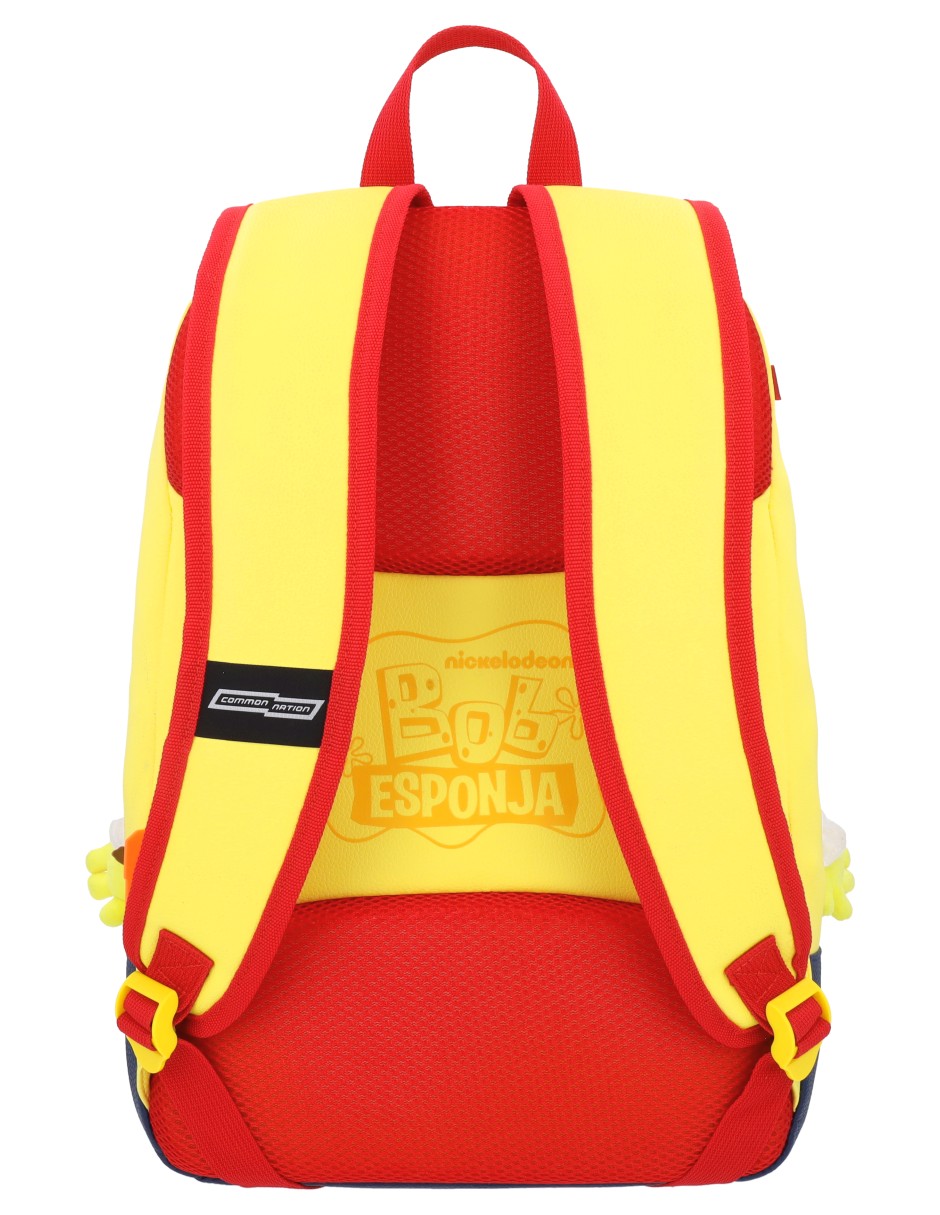 Mochila escolar bob esponja bob045 no "para" unisex 3