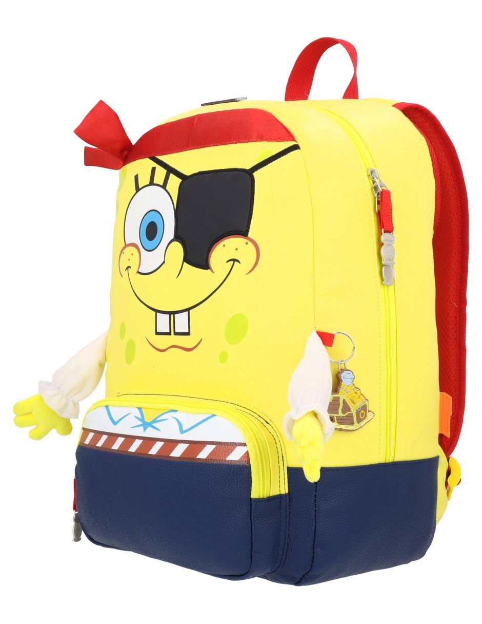 Mochila escolar bob esponja bob045 no "para" unisex 4