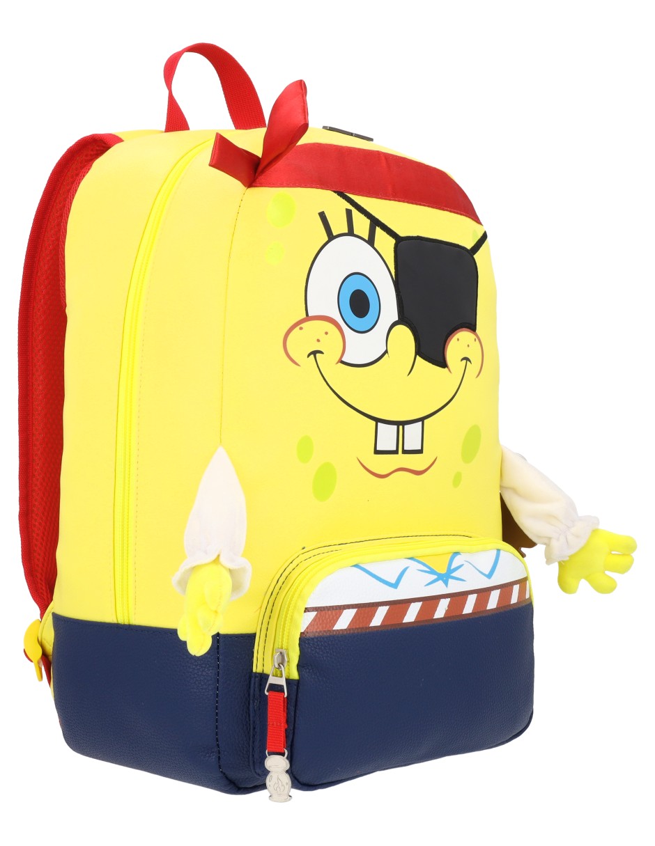 Mochila escolar bob esponja bob045 no "para" unisex 7