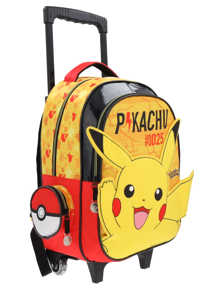 Mochila con ruedas escolar pokemón keepack pkm013 para hombre