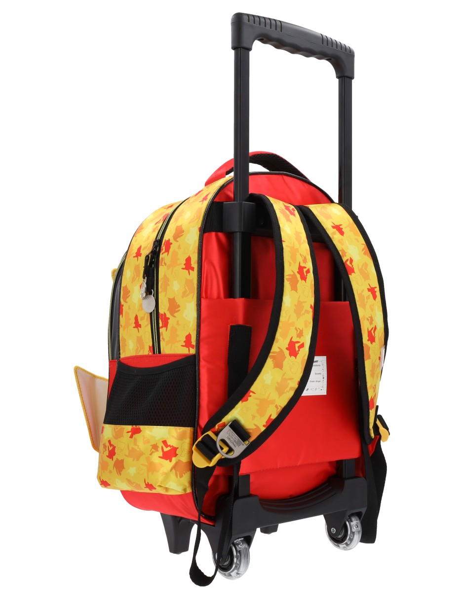 Mochila con ruedas escolar pokemón keepack pkm013 para hombre