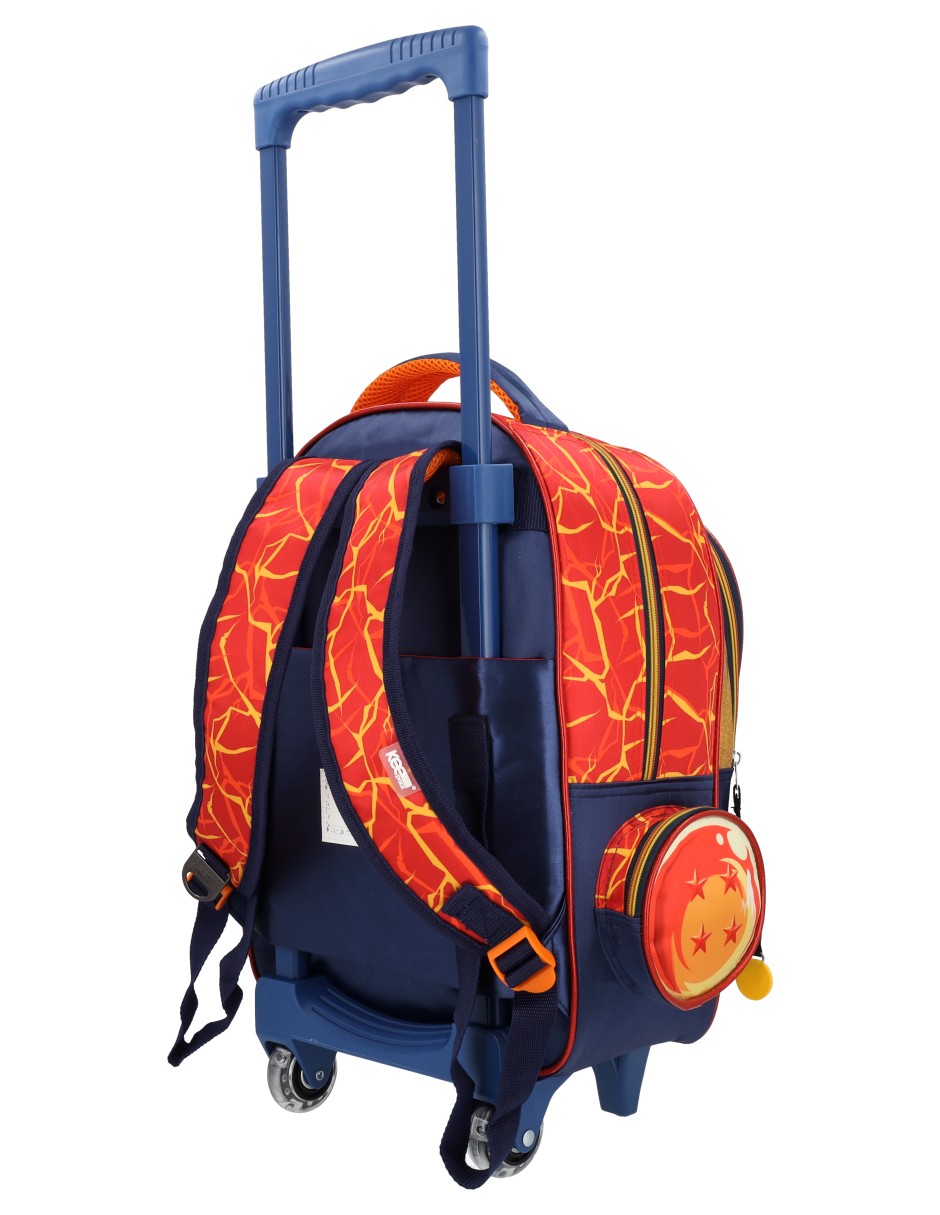 Mochila con ruedas escolar Dragon Ball Super para niño 3