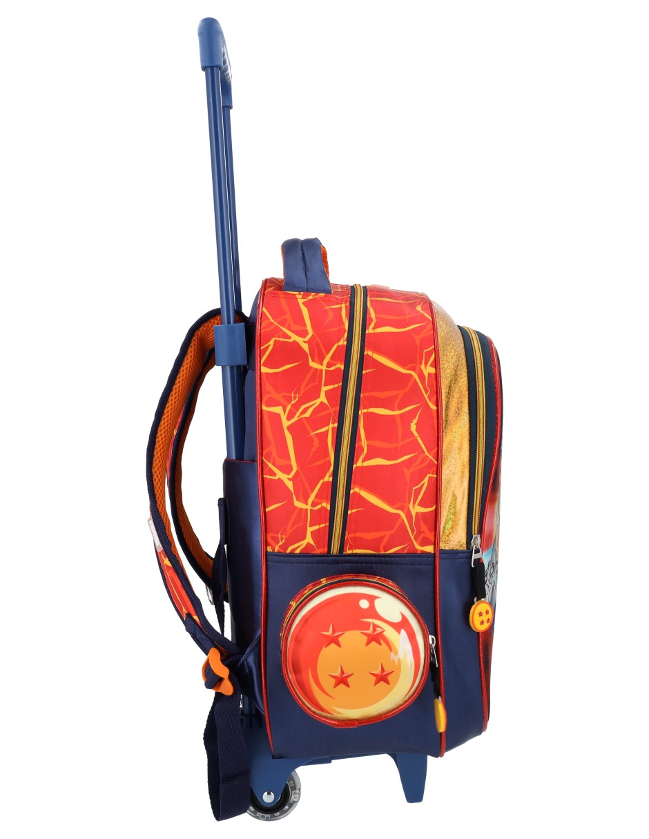 Mochila con ruedas escolar Dragon Ball Super para niño 6