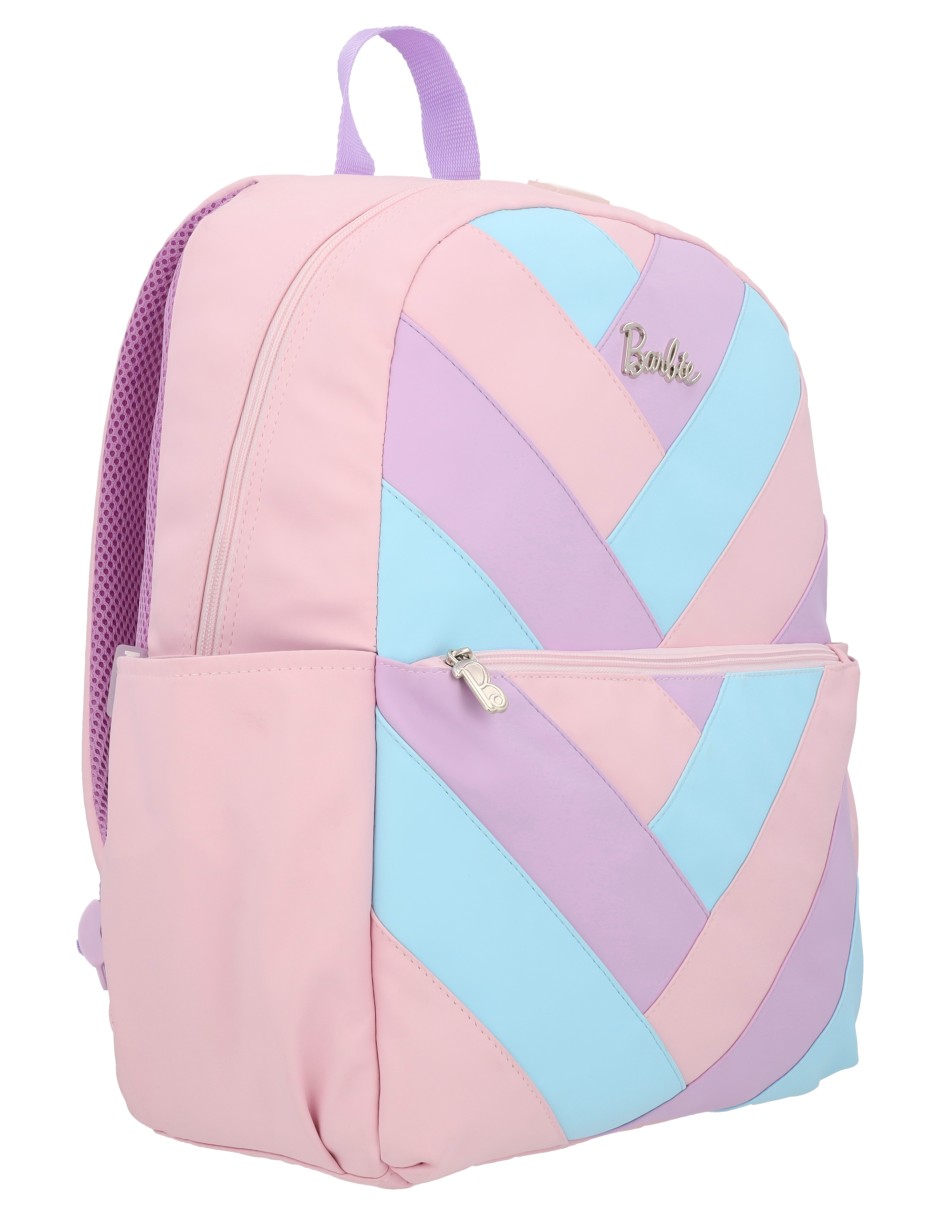 Mochila escolar barbie keepack brb109 para mujer