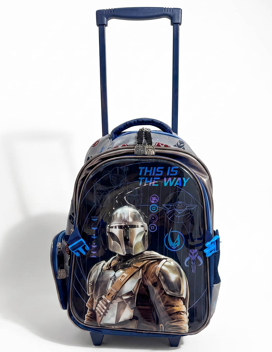Set mochila escolar The Mandalorian Star Wars para niño 2
