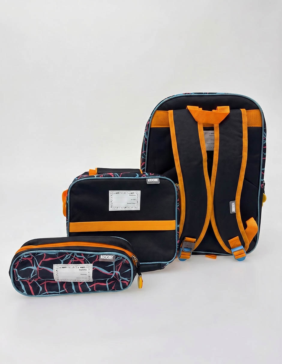 Set de mochila escolar Dragon Ball Super para hombre