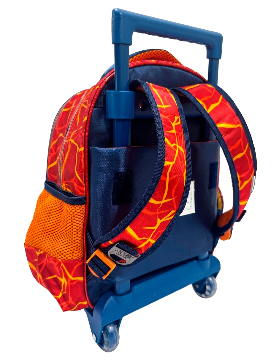 Mochila con ruedas escolar Dragon Ball para niño 9