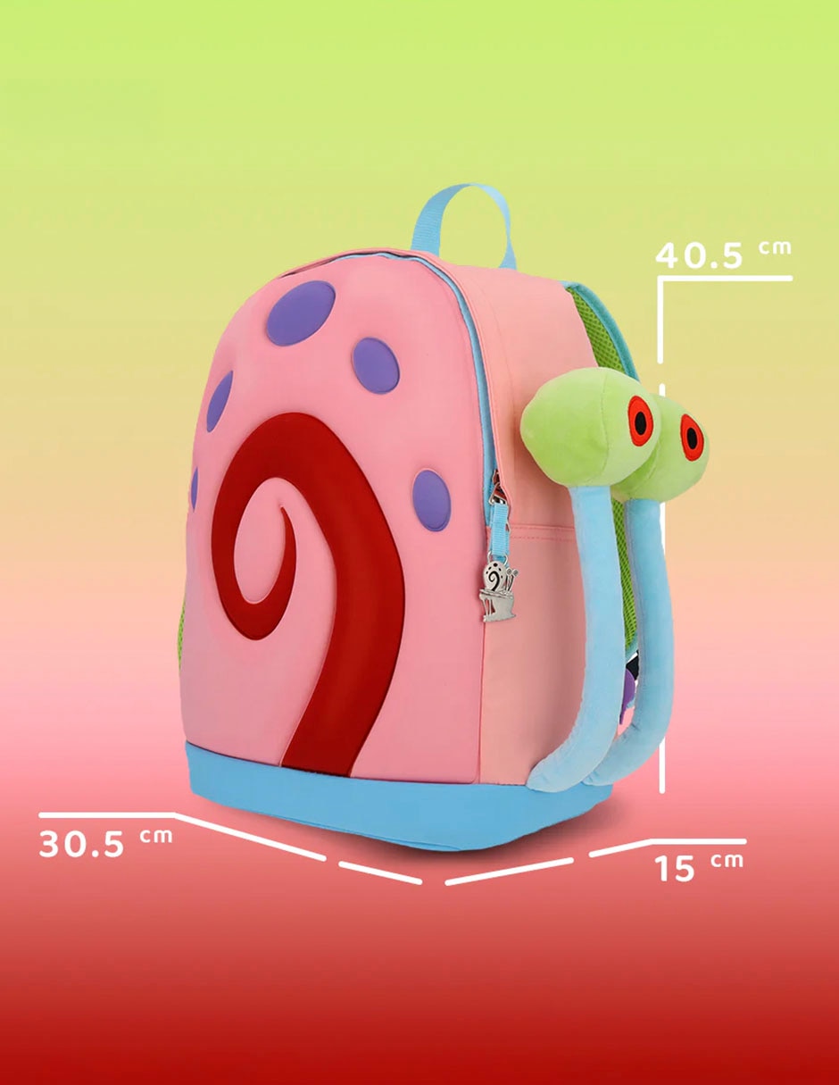 Mochila escolar Gary Bob Esponja para niña