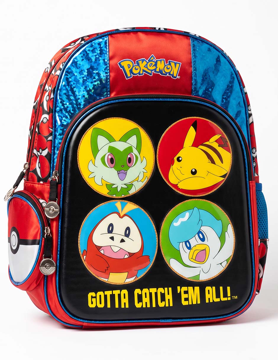 Mochila escolar Pokemón para niño 1