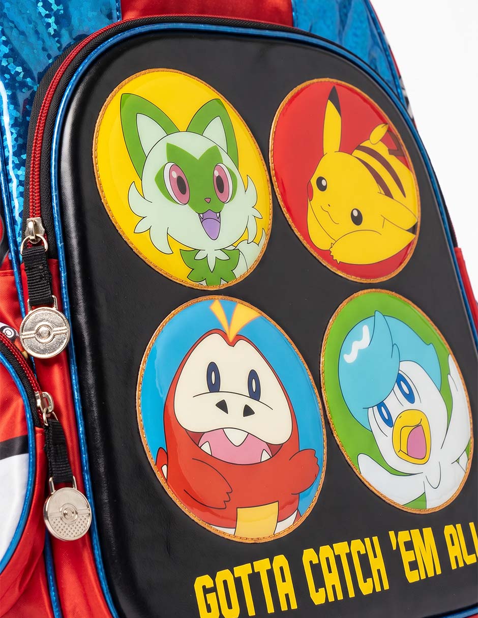 Mochila escolar Pokemón para niño