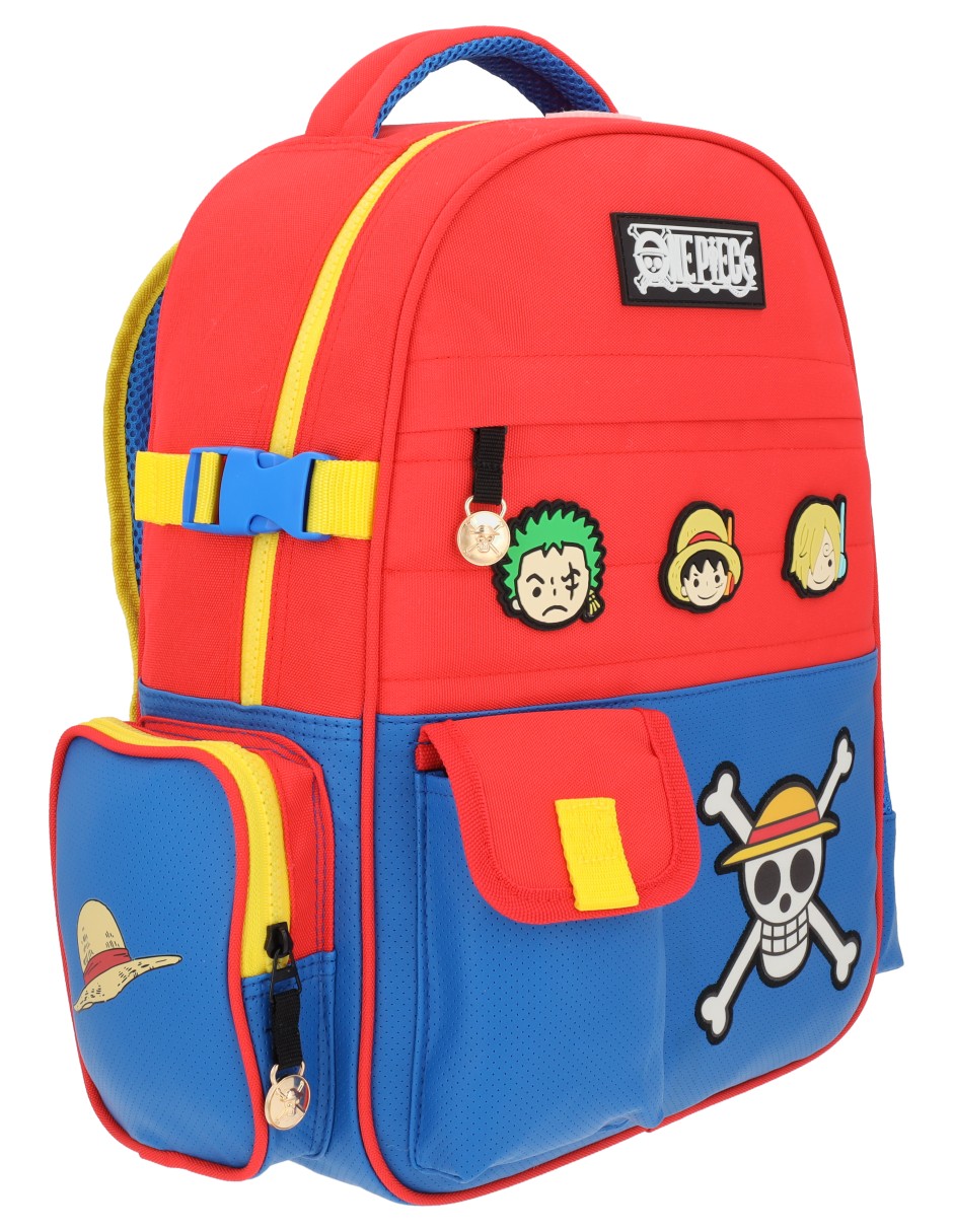 Mochila escolar one piece one034 no "para" unisex 7