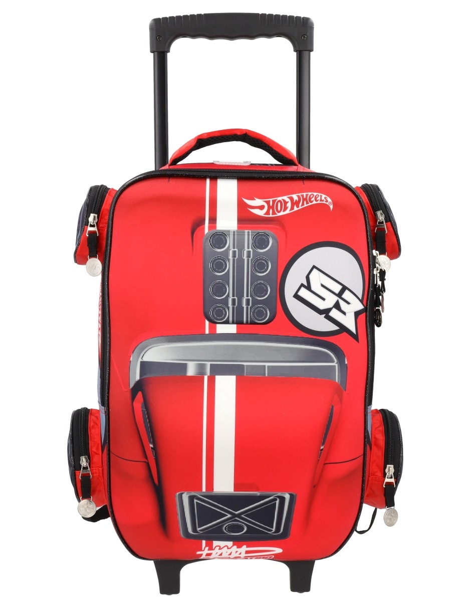 Mochila escolar Hot Wheels para niño 1