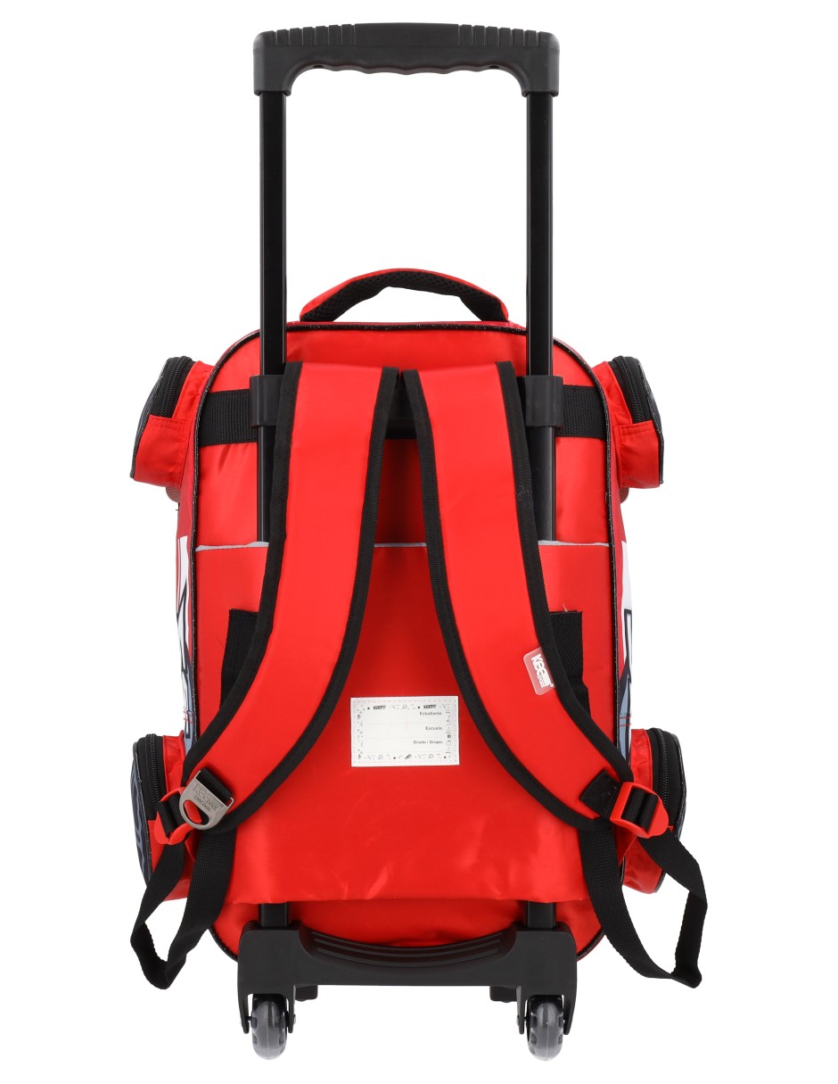 Mochila escolar Hot Wheels para niño 2