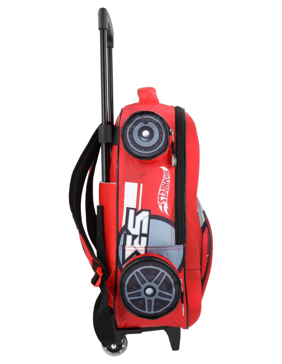 Mochila escolar Hot Wheels para niño